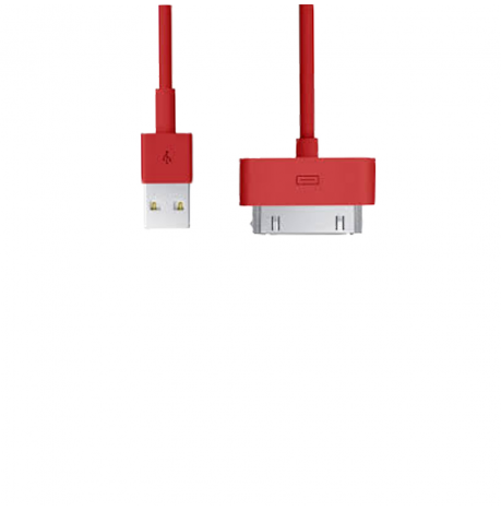 Base Dock con Cable USB Rojo