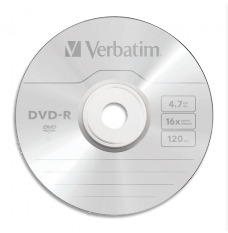 Tarrina DVD-R 10 Unidades