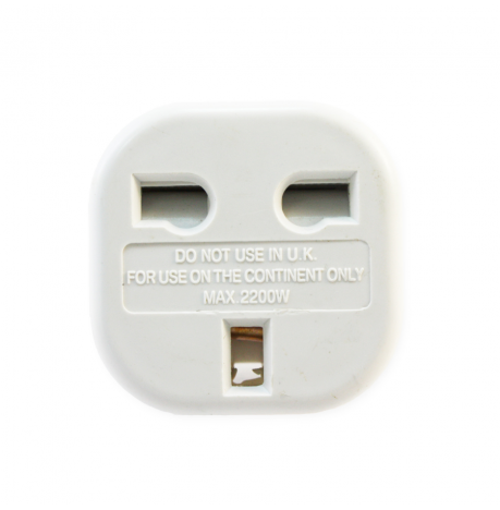 Adaptador de Clavija Anglosajón e Europeo