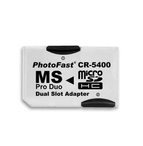 Adaptador MicroSD Doble a Memory Stick