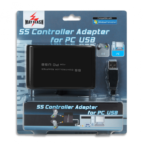SEGA Saturn Controles Adaptador USB para PC