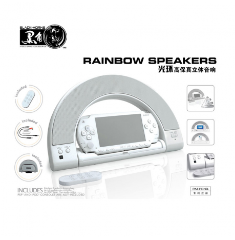 Altavoces Rainbow color Blanco