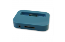 Base Dock con Cable USB Azul
