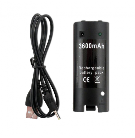 Batería recargable 3600mah negro