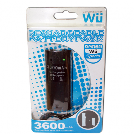 Batería recargable 3600mah negro