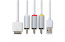 Cable Dock AV Apple + USB