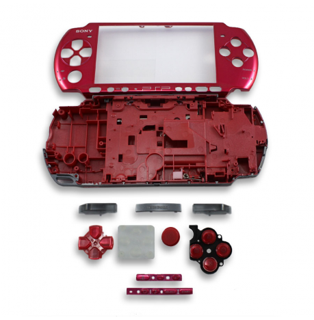 Carcasa Completa con Botones ROJO