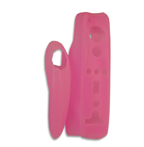 Wiimote Nunchuck Silicone Case Rosa