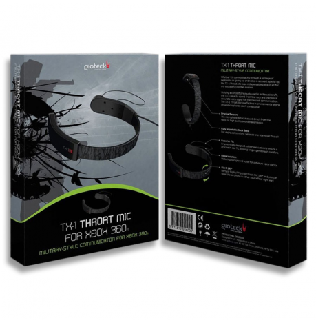 Headset de Cuello 'Gioteck TX-1 Throat Mic'
