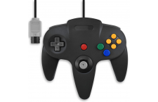 Mando Compatible Nintendo 64 Negro