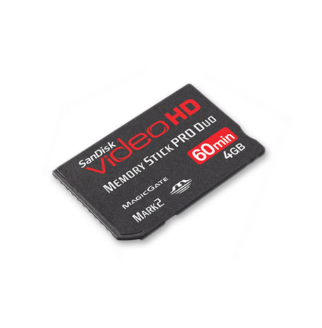 Memory Stick Pro Duo 4 GB HD Sandisk