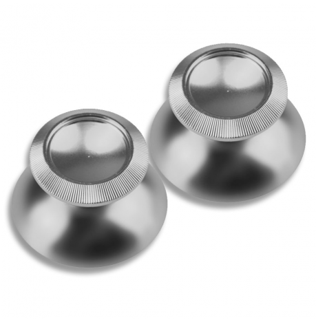 Repuesto Sticks Analógicos Aluminio DUALSHOCK 4 PLATA