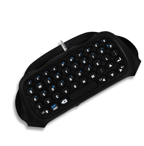 Teclado para DUALSHOCK 4 NEGRO