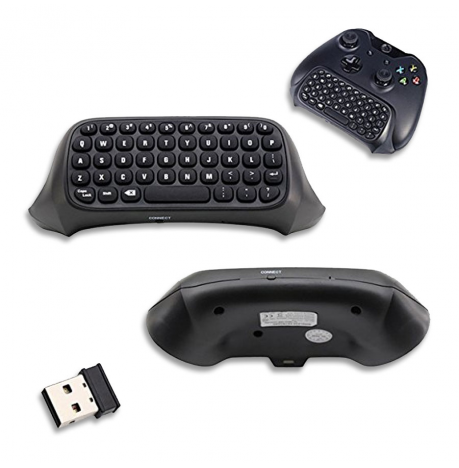 Teclado para Mandos Xbox One NEGRO